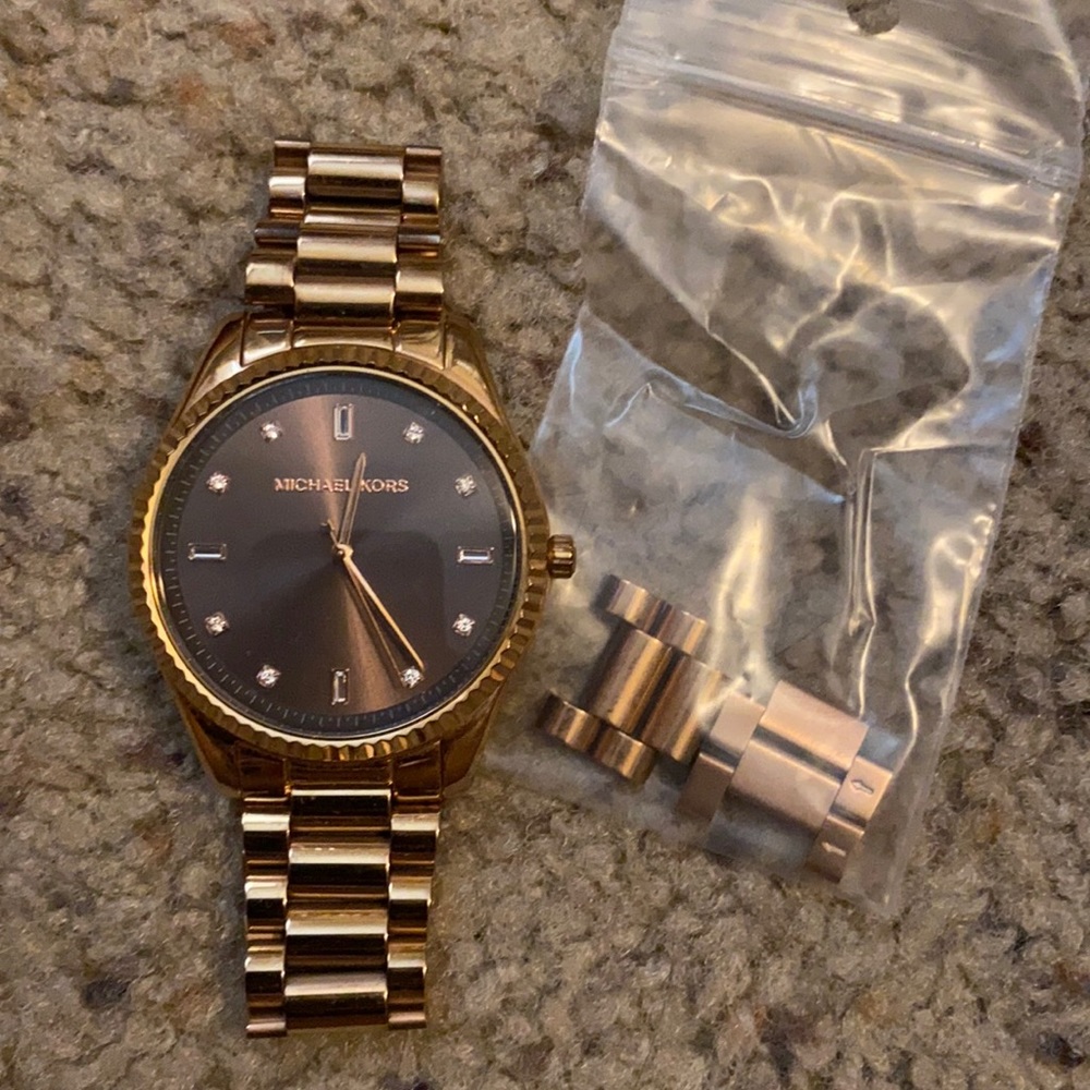 Rose Gold Michael Kors Watch